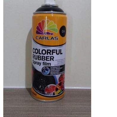 Best Seller KODE-713 Carlas Rubber Paint Black C4 / Carlas Hitam
