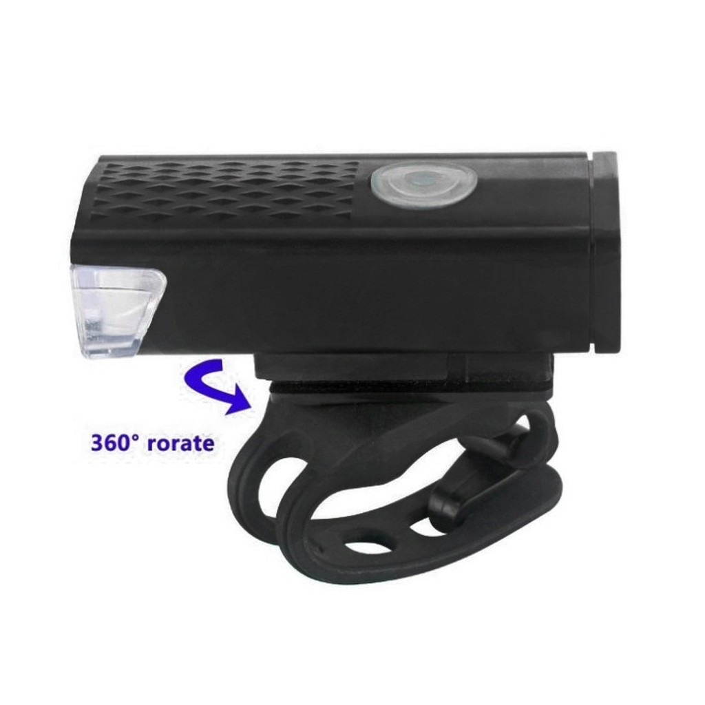 Lampu Depan Front Light USB Sepeda LED Rechargeable Belakang Waterproof