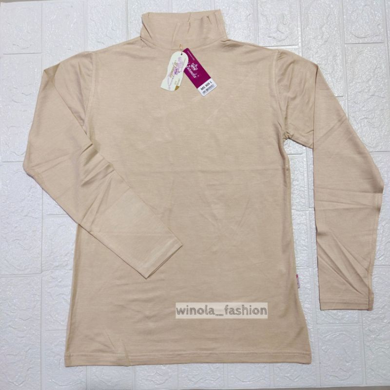 manset lengan panjang turtle neck ms 305