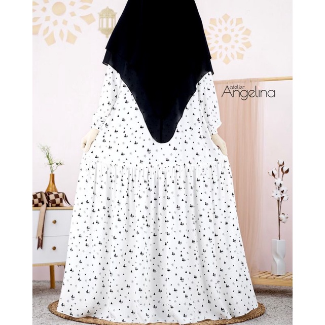 SOFIA DRESS ATELIER ANGELINA --SIMPLE MOUNTAIN WHITE