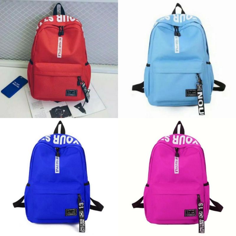 Tas Ransel Wanita Korea Style Waterproof Anti Air Tas Backpack