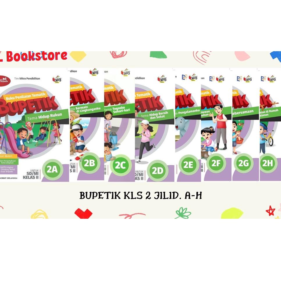 

(CaT➨) ⭐️ BUPETIK SD Kls.2 JL. A - H. /K13N ||Produk terupdate