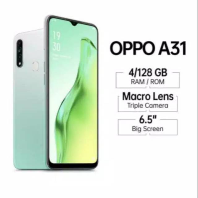 OPPO A31 RAM 4GB/128GB 100% GARANSI RESMI
