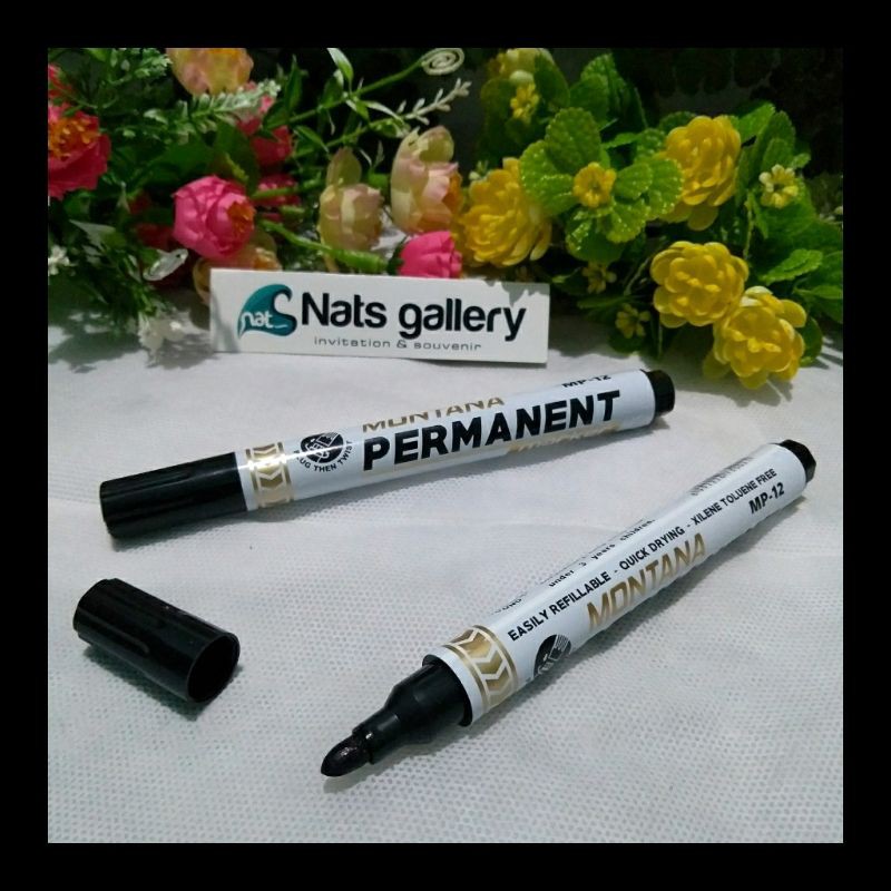 

SPIDOL PERMANENT MONTANA warna HITAM