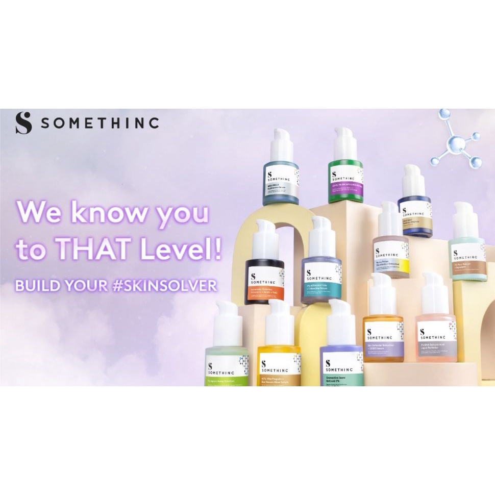 SOMETHINC SERUM ORIGINAL / salmon dna / ceramic skin saviour / game changer eye cream / supple power / glow maker / somethinc toner / bakuchiol / niacinamide barrier / niacinamide beet / aha bha peeling / hyaluronic9 SERUM / holygrail / 24k gold serum