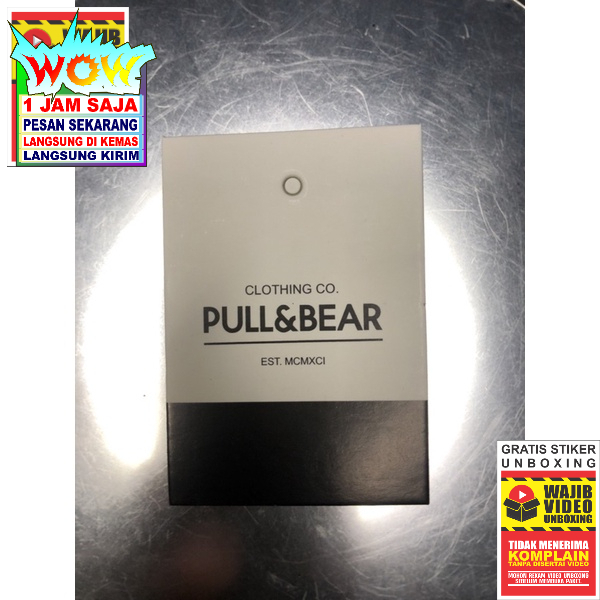 

PULL & BEAR HANGTAG SUPER PREMIUM 310GSM CO 1X DI KIRIM 600PCS