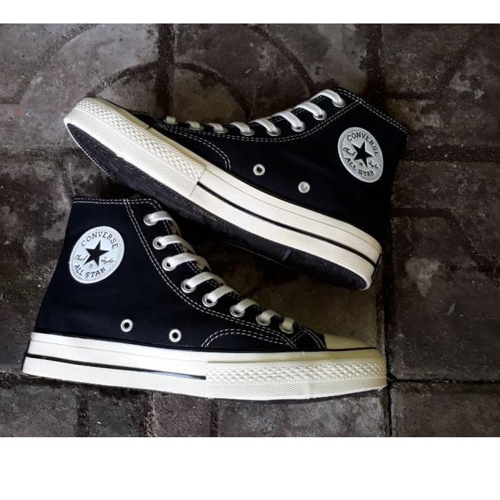 Terpercaya Sepatu Converse All Star Original 100% Import Sepatu Sekolah High Putih Hitam Pria Wanita