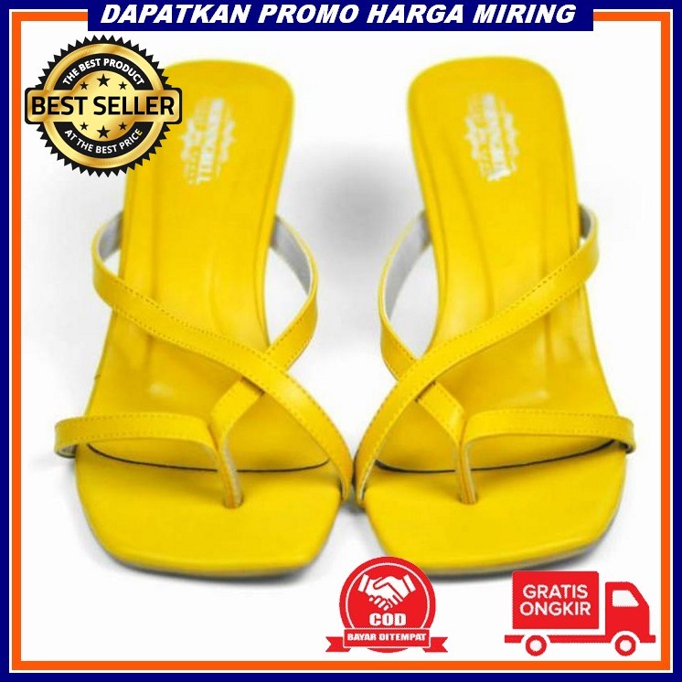 Sendal Pesta Hils Cantik Sendal Zara Heels Wanita Kekinian Sendal Hils Hak Tahu Hels Kaca Import San