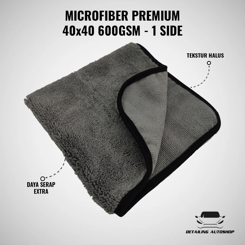 Kain Lap Microfiber Premium Twisted Pile 40x40