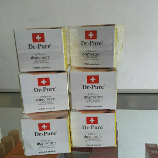 Dr Pure Day Cream 20gr Original Bpom SPF25 PA+++