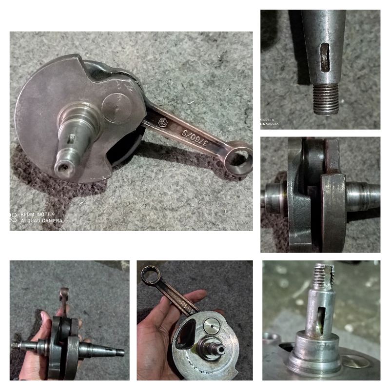 Kruk as besar vespa excel exlusif original copotan atau cabutan asli