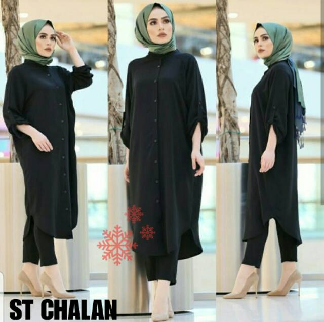 XC - Setelan Wanita Chalan / Stelan Wanita Moscrepe / Best Seller