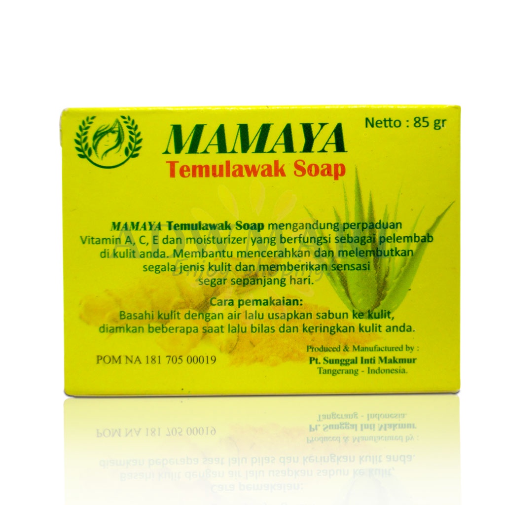 Mamaya Temulawak soap 85gr (Sabun Temulawak)