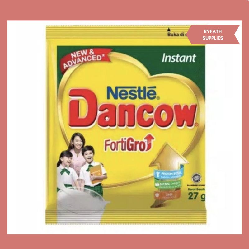 

DANCOW RENCENG FORTIGO INSTAN DENGAN VARIAN RASA VANILA & COKLAT | 1 Renceng isi 10pcs