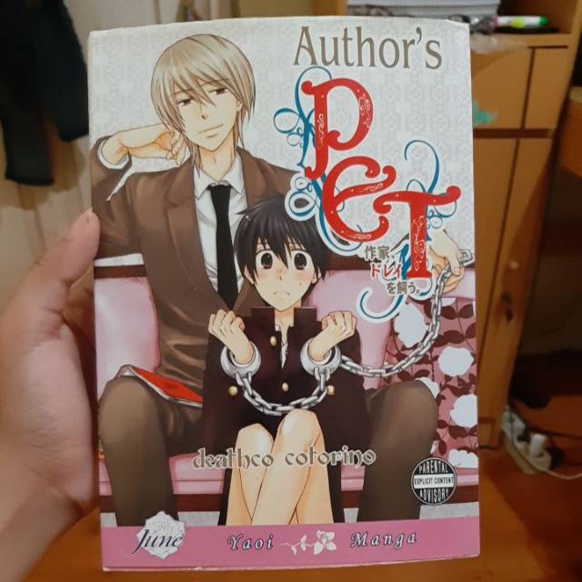 KOMIK YAOI AUTHOR'S PET BAHASA INGGRIS IMPOR