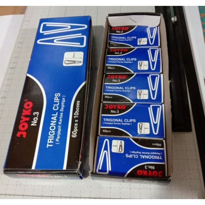 

Trigonal Clip /paper clip no. 3 joyko