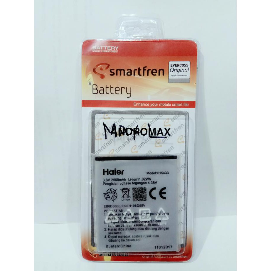 Baterai batt batre battery andromax l L h15433 bagus