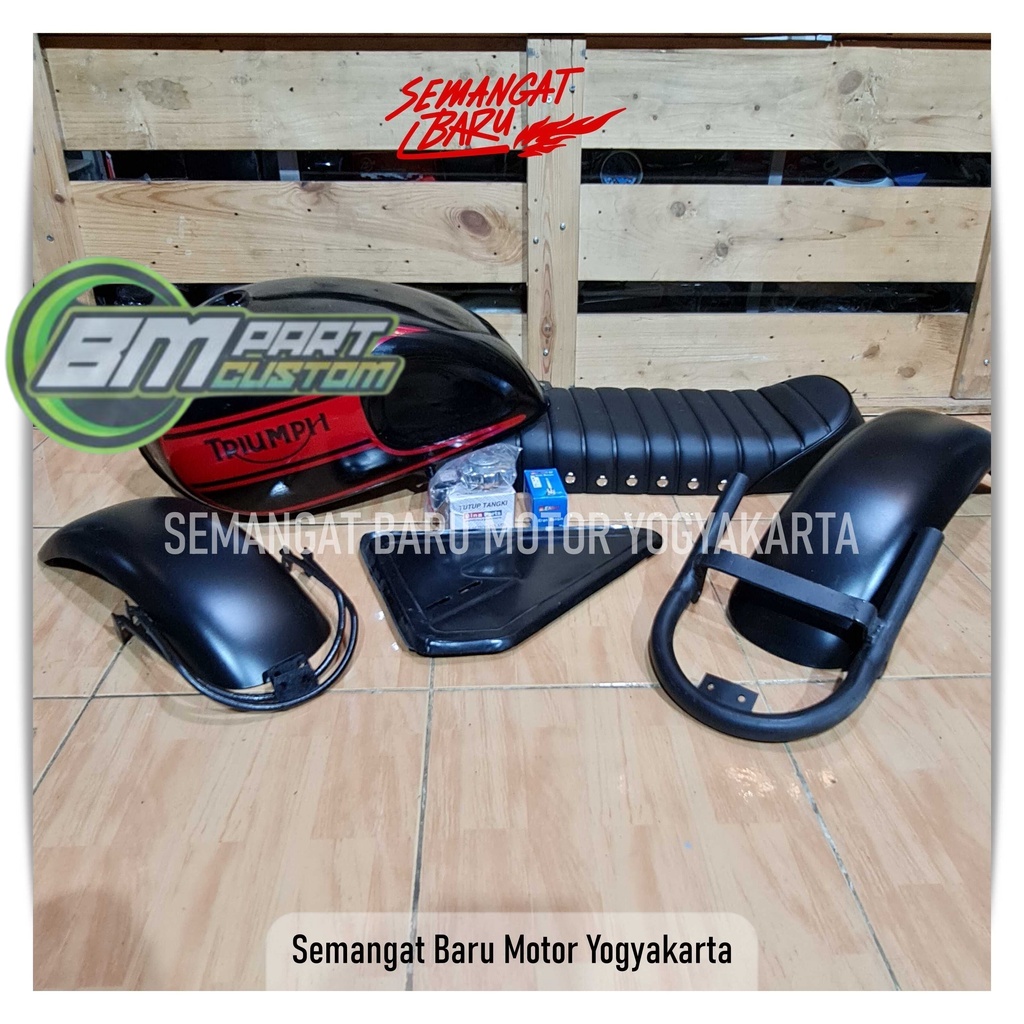 Paket Japstyle Triumph | sparepart japstyle megapro mono , scorpio , thunder middle