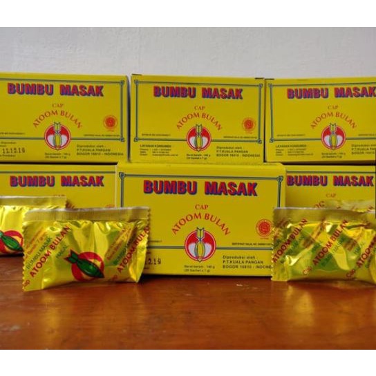 

1 BOX ATOM PENYEDAP RASA BIKIN GURIH - ISI 20 PCS