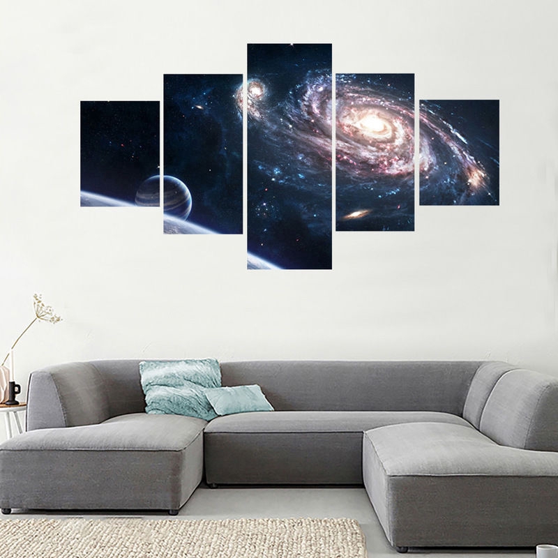  Stiker  Dinding  Dengan Bahan Mudah Dilepas Gambar Planet 