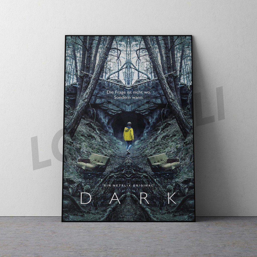 Hiasan Dinding Poster Kayu - Series Dark