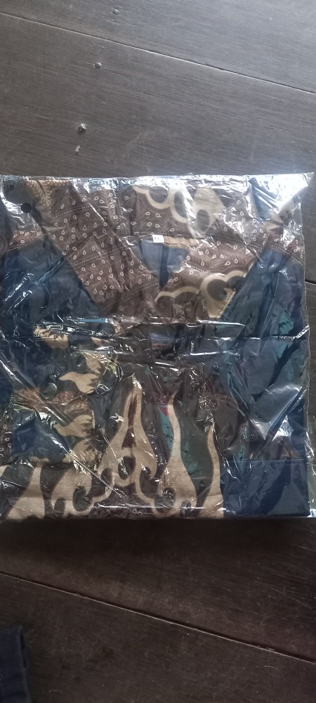 Kemeja Batik Pria Ppbtk07 Modern Lengan Panjang Casual Modis Trendy Masa Kini M L Xl Asli Pekalongan