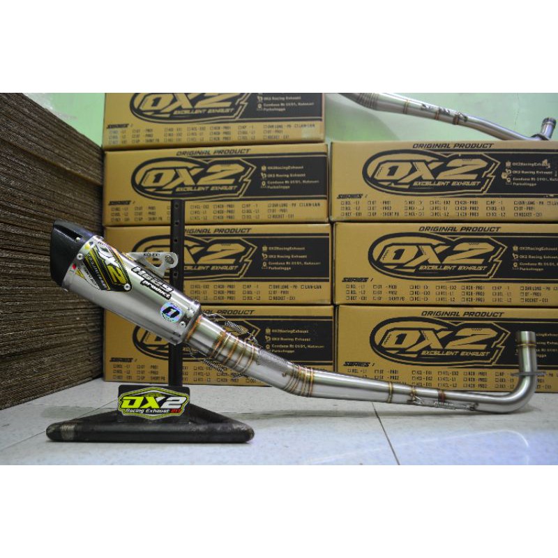 KNALPOT BEBEK SLEEP ENGINE 200cc OX2 Racing