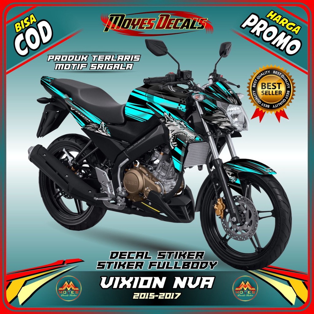 Terbaru Bisa Cod  stiker motor vixion nva decal stiker motor vixion nva full body stiker motor yamah