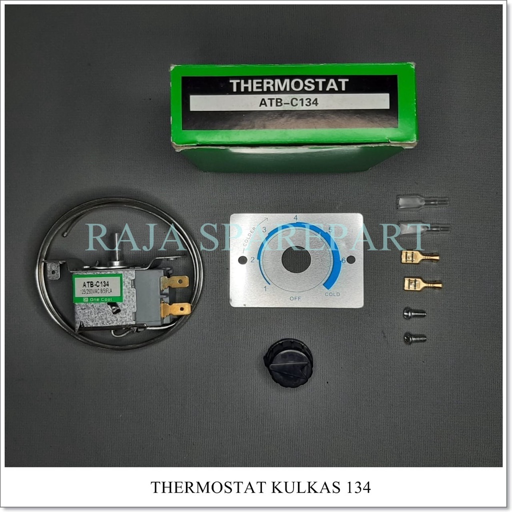 Thermostat Kulkas 134 ((+12,5 ~ +1,5°C ( Putar ))