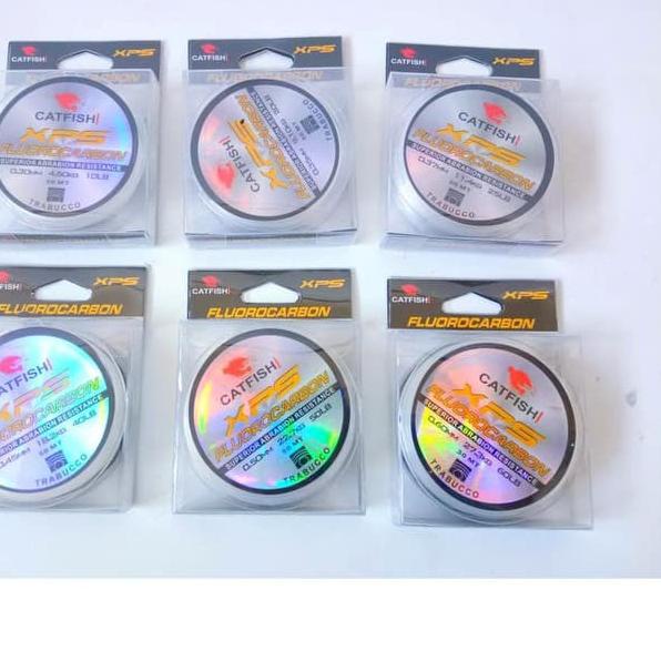 Serbuuu SENAR PANCING {LEADER XPS FLUOROCARBON} WARNA TRANSPARAN KUAT DAN ANTI KERITING {}***