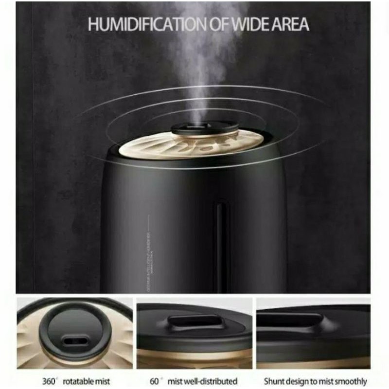 Deerma F600 F600S Humidifier Difusser Aromatheraphy New Garansi Resmi