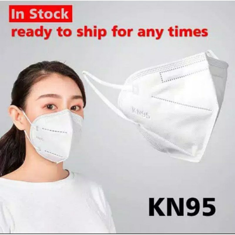 Masker KN95 KN 95 Medis Disposable Surgical Mask Earloop / Face Mask KN95 Ijin DEPKES RI CE &amp; FFP2