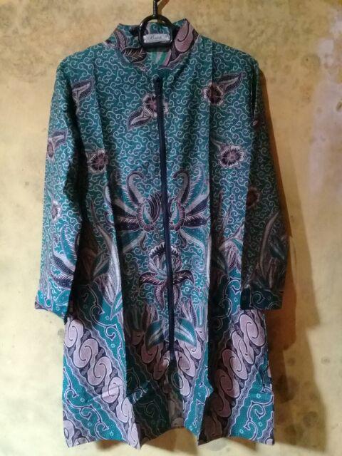 Terlaris Serut Genes Jelita Tunic Navbor Yelbor Whitbor Creambor Tunik Batik Modern Hrb030 Dolbi