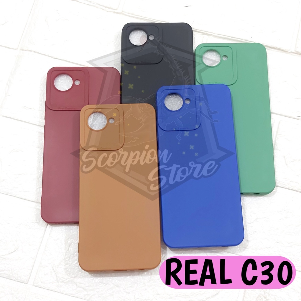 CASE REALME C30 2022 - SOFTCASE MACARON PRO CAMERA REALME C30 2022 -SS