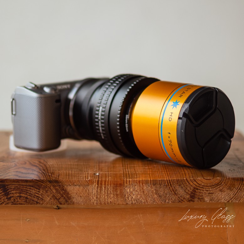 lensa manual potrait isco optic ultra star HD 70mm/f2 bisa infinity adaptasi ke sistem kamera anda