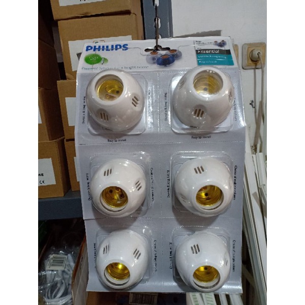 Fitting Lampu Plafon Philips / Deco Holder Philips