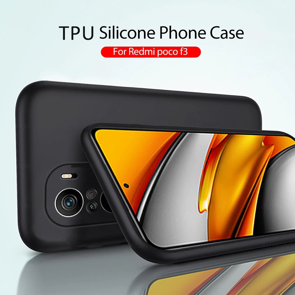 Casing TPU Silicone Softcase Poco F3 Like a cafele