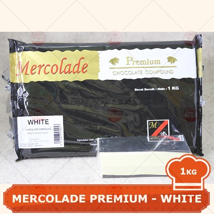 

COKLAT MERCOLADE PREMIUM WHITE COMPOUND 5KG