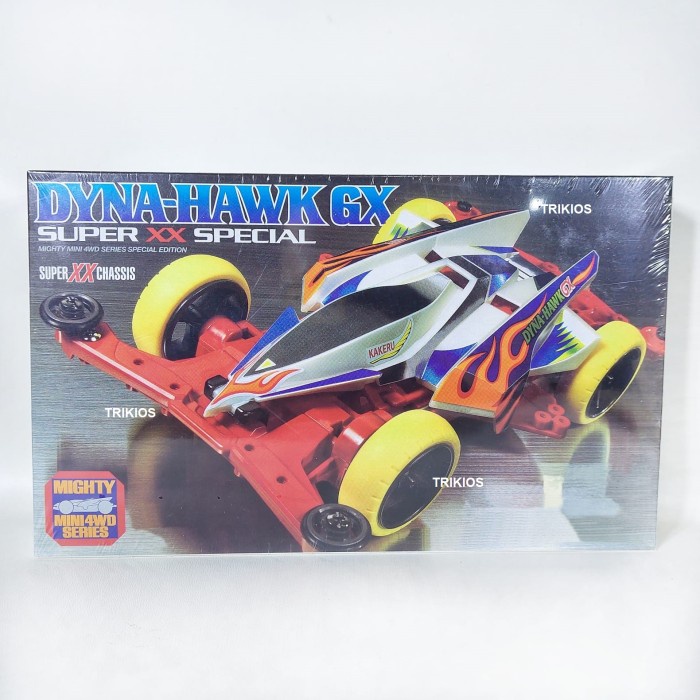 Rep. Tamiya. Mini 4wd Merk Ruize Dyna Hawk GX Super XX Special