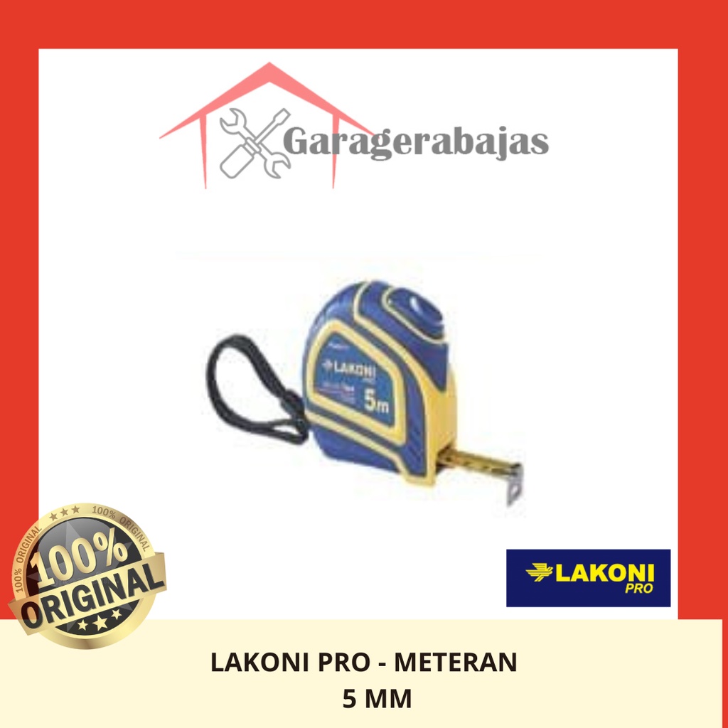 JETJO TOOLS - Meteran 5m / Tape Rules Tylon Self Lock - LAKONI PRO 172519