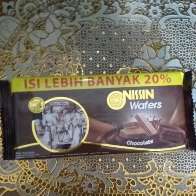 

Nissin wafer coklat