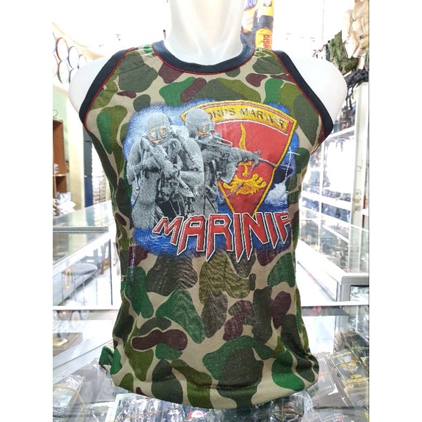 kaos singlet Loreng Marinir | singlet Kko | singlet tentara | Singlet Marinir