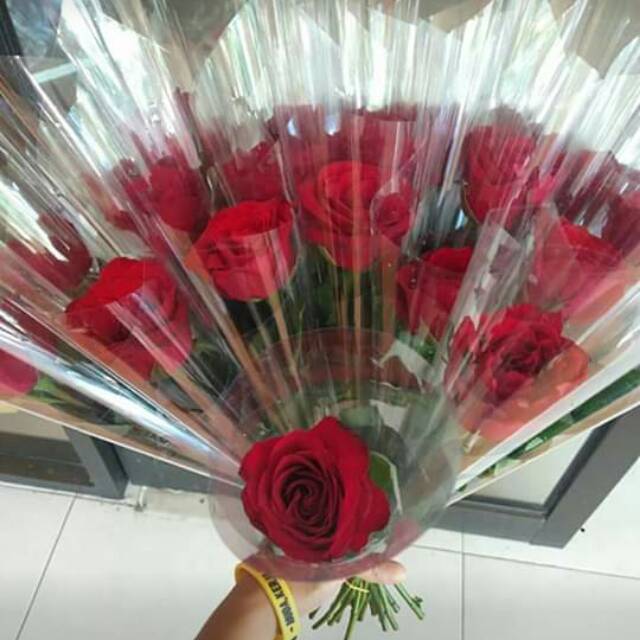 MAWAR MERAH/BUKET BUNGA VALENTINE 1 TANGKAI