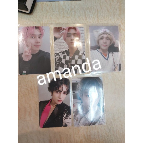 Photocard Hendery Yangyang Departure Dery Meong