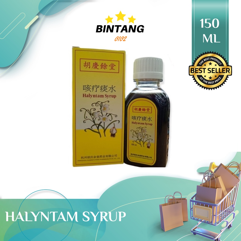 

Halyntam Syrup - Obat Batuk Berdahak, Sakit Tenggorokan, Sesak Napas