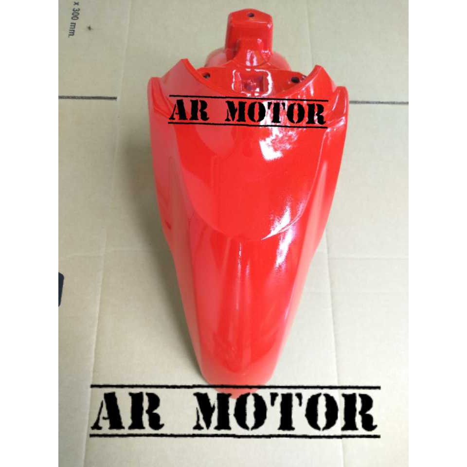 SPAKBOR DEPAN VARIO 2018 - 2019 MERAH CABE  / MERAH CANDY ORIGINAL AHM