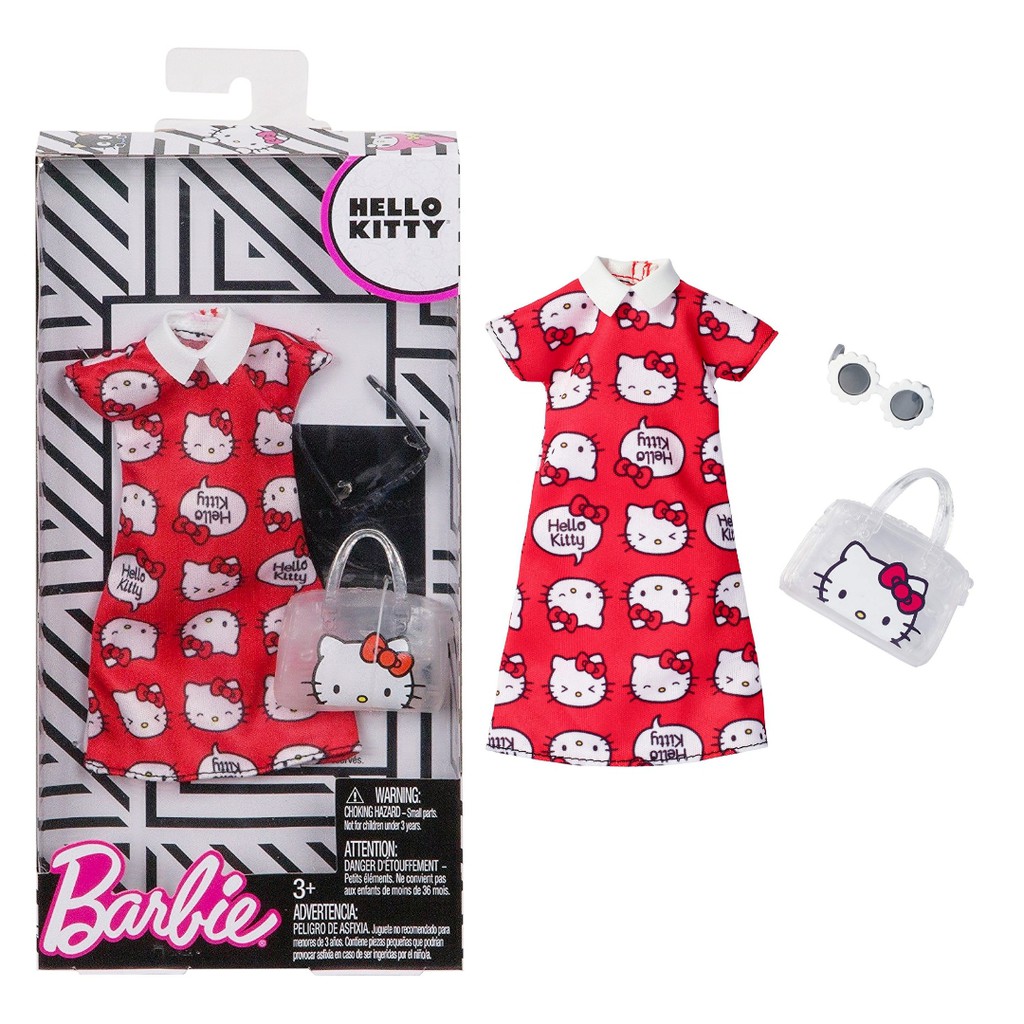 barbie fashion pack hello kitty