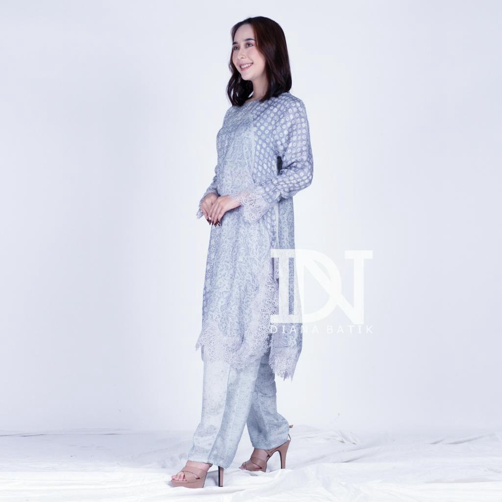 SET TUNIK LACE BAHAN VISCOSE by Diana Batik