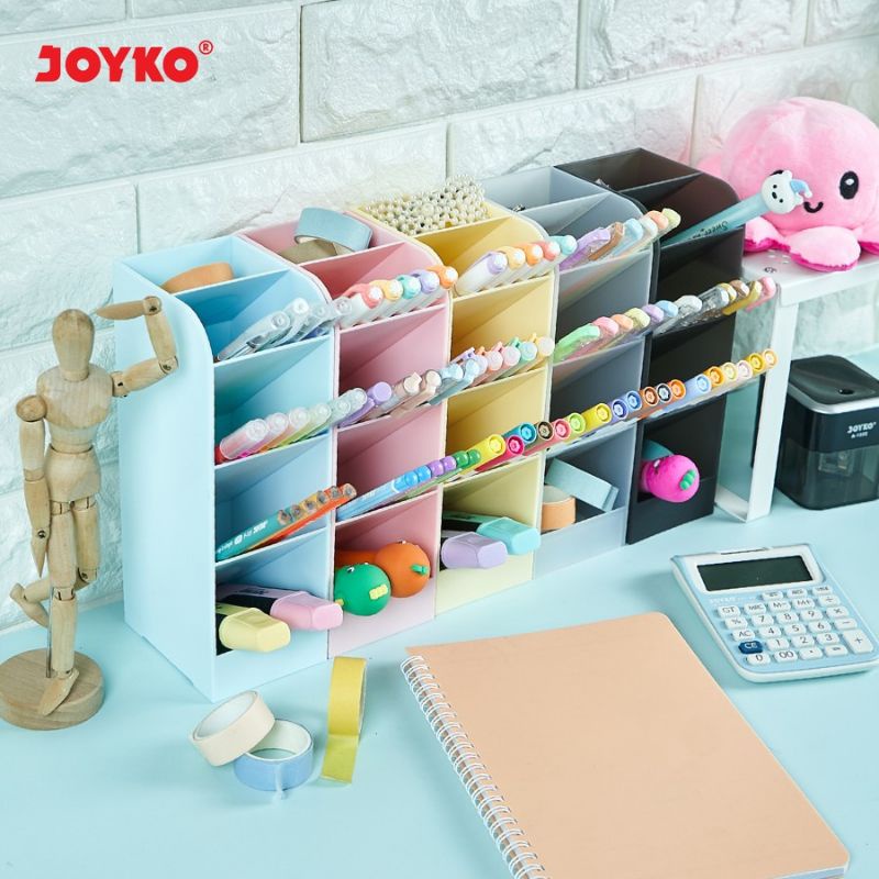 

Desk Set Pastel Colour / Tempat Alat Tulis Multifungsi Ds-49co Ds 49co Joyko