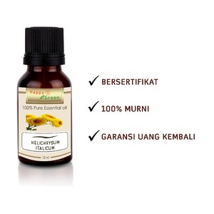 Happy Green Helichrysum Italicum Essential Oil  - Minyak Immortelle Oil